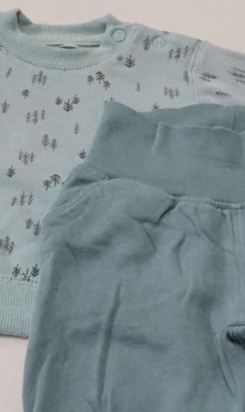 Sweatshirt No Name mit Sweathose Gr. 56 von Name it (3387)